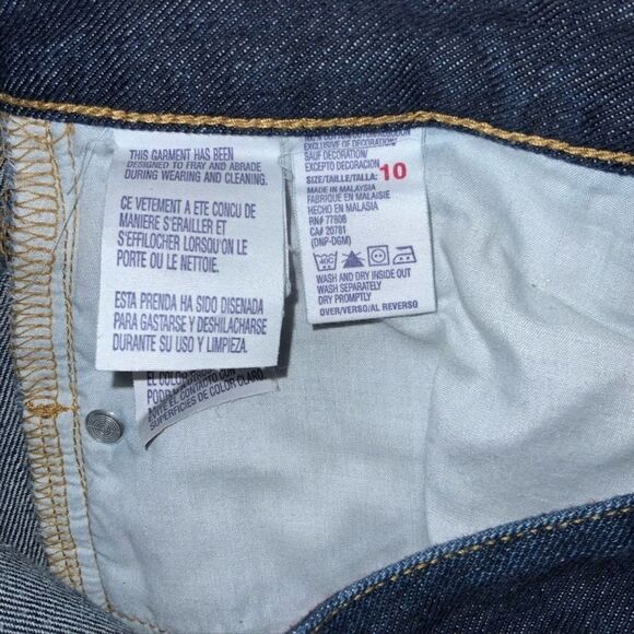 Tommy Hilfiger wide leg jeans size 10 - Picture 6 of 6